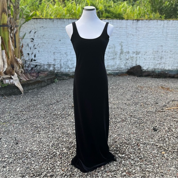Vintage Guess 90s Black Maxi Dress - Picture 8 of 15